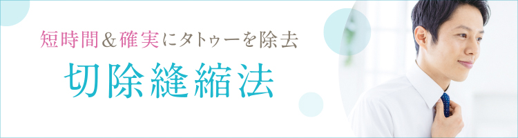 切除縫縮法ボタン